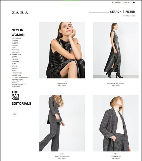 zara online shop.